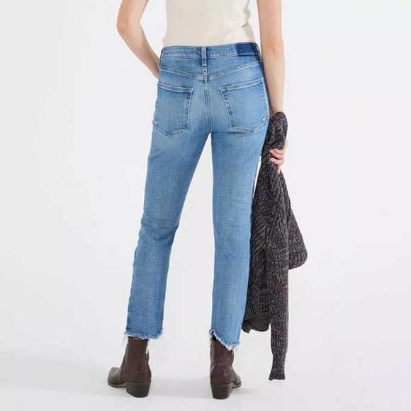 Etica light blue Scarlet Slim Fit frayed ankle jeans - size 25 - Picture 4 of 8